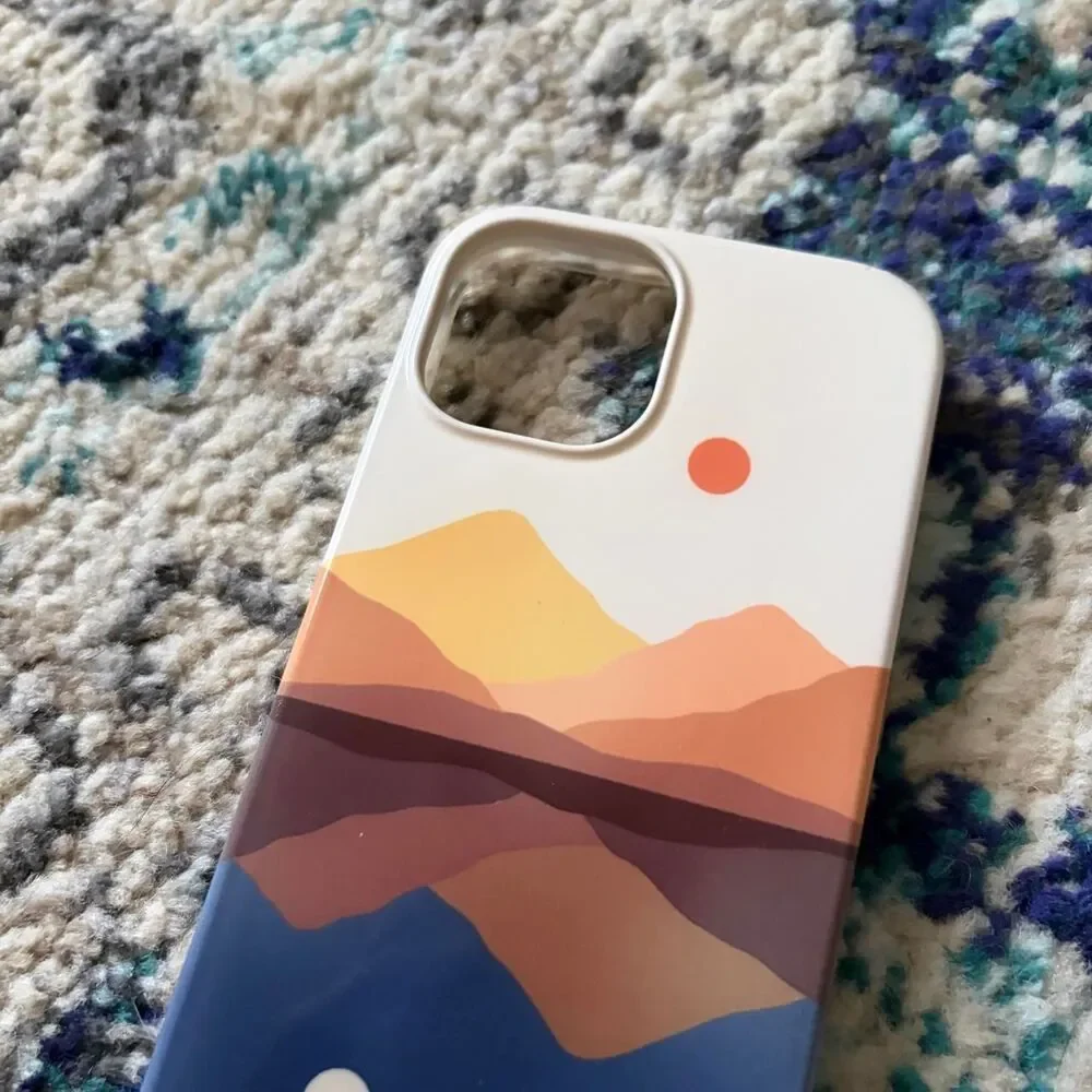 Unbranded Blue and Brown Phone-cases